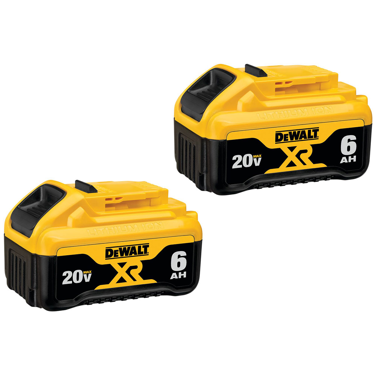 DeWalt 20V MAX XR® 6Ah Battery 2pk